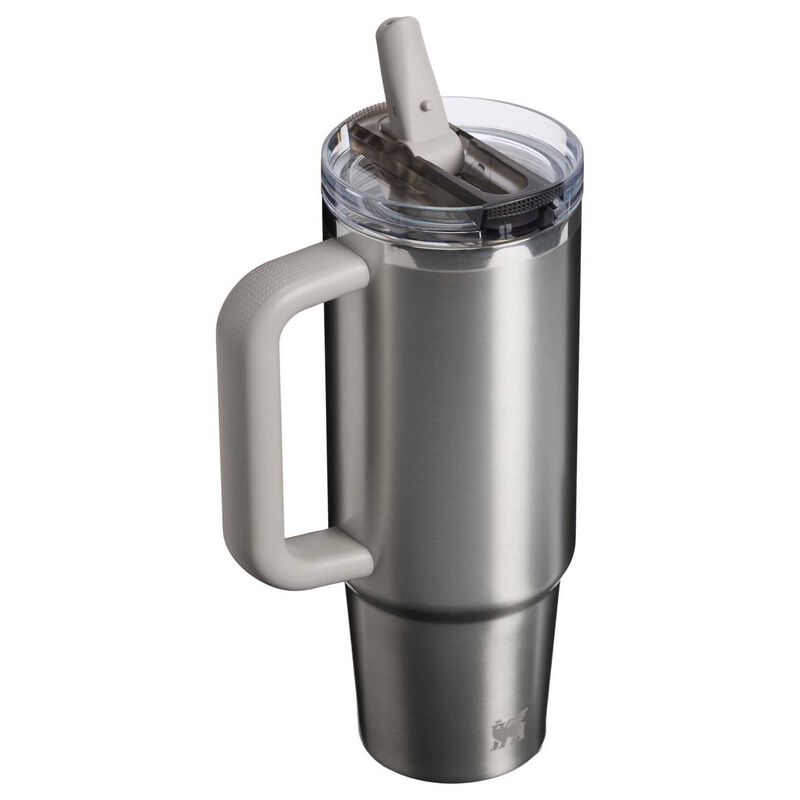 Stanley The Quencher Protour Flip Straw Tumbler 30oz Stainless Steel Ash image number 1